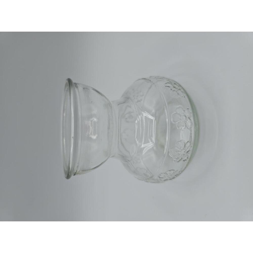 Vintage Clear Glass Bulb Forcing Jar Greenish Tint